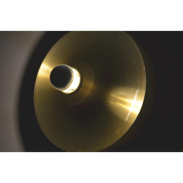 Charlotte Perriand Les Arcs Lamp in Gold by Charlotte Perriand For Sale - Image 4 of 13