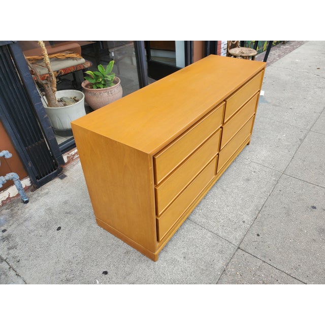 Mid-Century Bleach Mahogany Dresser For Sale - Image 15 of 17