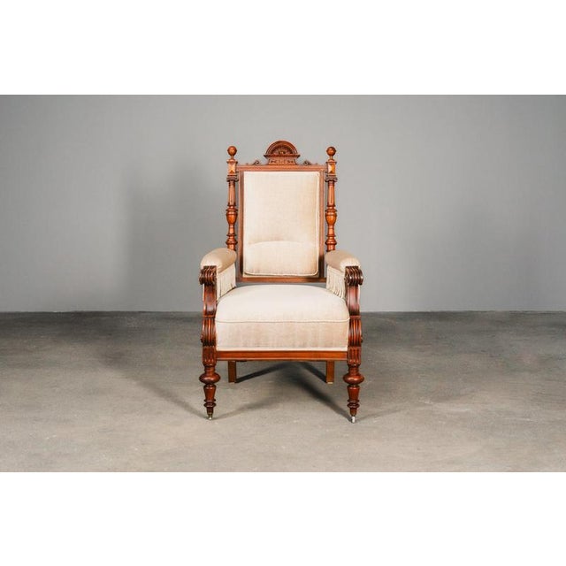 19th Century Gründerzeit Armchairs from Möblinger, Set of 2 For Sale - Image 10 of 18