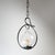 Vintage Pendant Light in Glass and Ion, 1890s, in Flawless conditions. Designed 1890 to 1919 Up to 250V (Europe/UK...