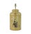 A Pair 1990s British Chinoiserie Hand-Painted Tin Tea Canister Table Lamps For Sale - Image 4 of 11