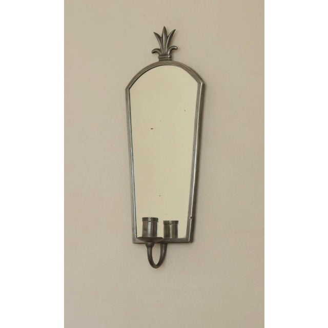 Mid-Century Modern Swedish Grace Sconces by Nils Erik Nordströms Tennverkstad, 1926, Set of 2 For Sale - Image 3 of 12