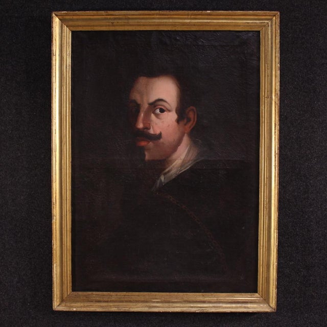 Spanish Artist, Portrait of a Gentleman, 1780, Oil on Canvas, Framed For Sale - Image 16 of 16