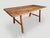 Midcentury Couture Teak Wood Dining Table or Desk For Sale - Image 9 of 18