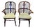 A Matched Pair of Mid 19th-Century English Wheel-Back Windsor Armchairs For Sale