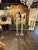 Early 21st Century Pair of Murano Opalescent Pink Ball Floor Lamps For Sale - Image 5 of 7