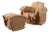 Set of Limited Ed. Nr. 14 of 100 Little Beaver Chair and Ottoman by Frank Gehry from Vitra, 1990s For Sale