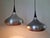Mid-Century Orient Pendants Orient by Jo Hammerborg for Fog & Mørup, Denmark, 1968, Set of 2 For Sale - Image 14 of 15