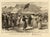 An original 1872 wood engraving – sir henry morton stanley, henry morton stanley meeting david livingstone at ujiji,...