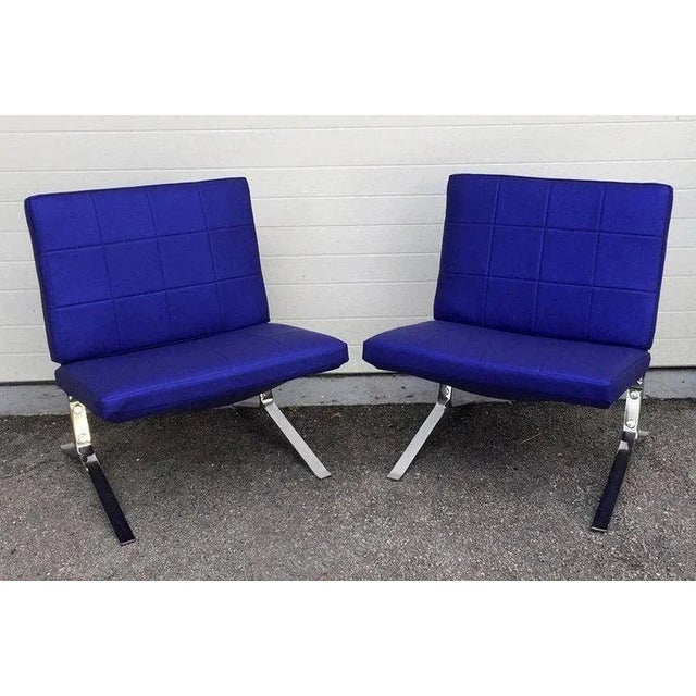 1960s French Lounge Chairs by Olivier Mourgue - A Pair For Sale - Image 9 of 9