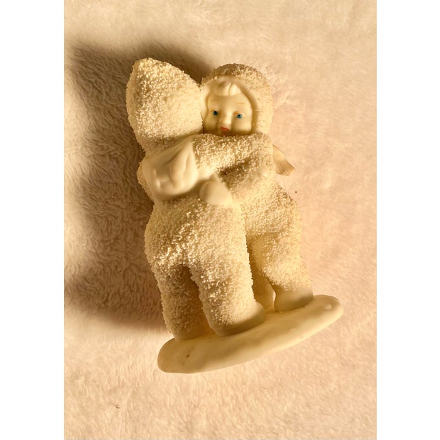 White Vintage Department 56 Snowbabies “I Need a Hug”, in Original Packaging 1992-2003 For Sale - Image 8 of 8