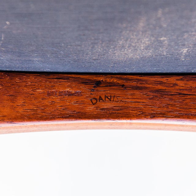 1960s Restored Danish Mid Century Modern Rosewood "Eva" Dining Chairs by Niels Koefoed For Sale - Image 11 of 14