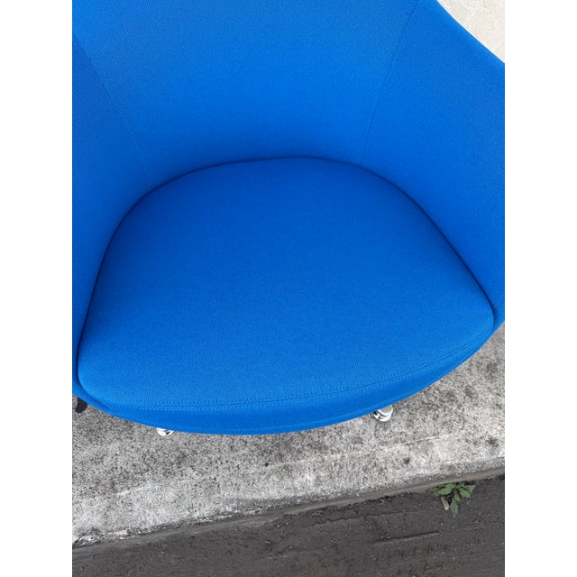 Blue Erg International Maxwell Lounge Chair For Sale - Image 8 of 12