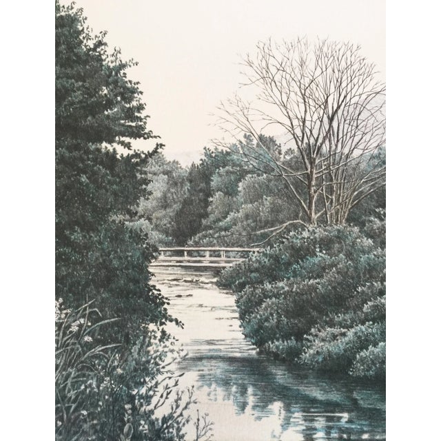 Helen Rundell "River" Artist Proof Lithograph For Sale In New York - Image 6 of 9