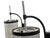 Iron and Glass Strip Wall Lamps, 20th Century, Set of 2 For Sale - Image 5 of 10
