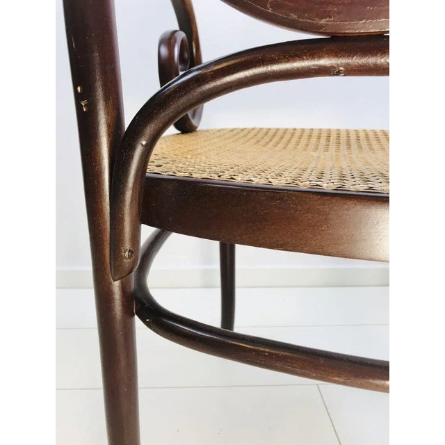 Bentwood No. 17 Long John Armchair by Michael Thonet, 1962 For Sale - Image 15 of 18