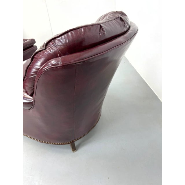 Experience Timeless Elegance With the Vintage Ethan Allen Chesterfield Collection For Sale - Image 12 of 12