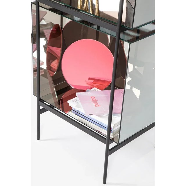 Lyn High Blue-Black Cabinet by Pulpo For Sale - Image 10 of 11