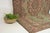 Turkish 1970s Vintage Turkish Handmade Wool Cotton Green Area Rug For Sale - Image 3 of 13