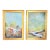 Pair of Signed, Original Paintings by Lawrence Hollingsworth For Sale