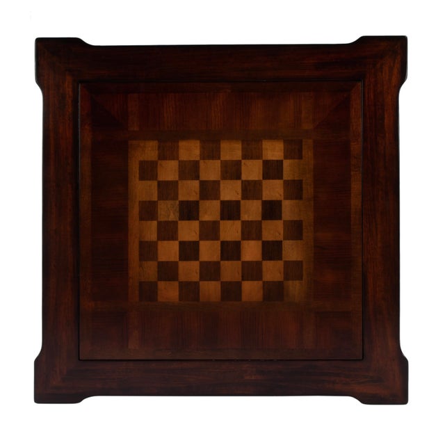 2020s Vincent Multi-Game Card Table, Dark Brown For Sale - Image 5 of 7