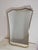 Mid-Century Modern Vintage Mirror with Brass Frame, Italy, 1950s For Sale - Image 3 of 14