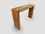 Andrianna Shamaris Minimalist Reclaimed Teak Wood Console Table For Sale In New York - Image 6 of 6