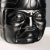 Olmec Head in Black Obsidian Stone For Sale - Image 3 of 8