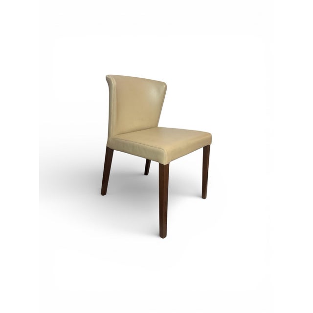 Crate and Barrel Curran Crema Dining Chairs Set of 6 For Sale In Columbus - Image 6 of 12