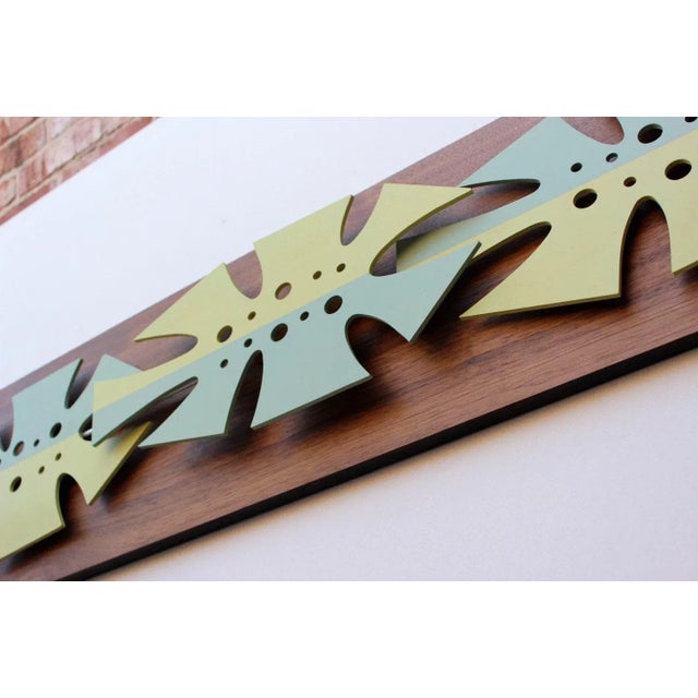Mid Century Modern Wall Art Witco Tiki Style Abstract Wall Sculpture For Sale In Los Angeles - Image 6 of 7