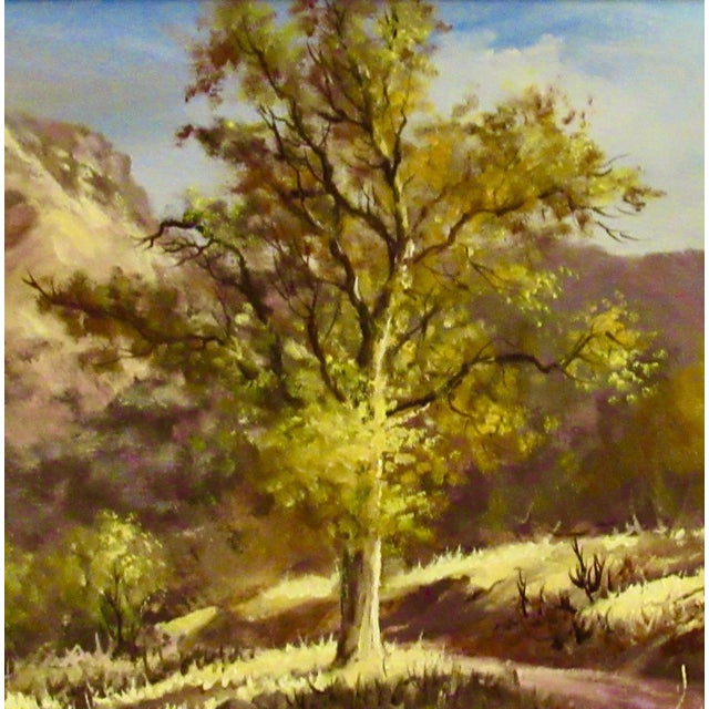 Impressionist Bill Shaddix Sierra Foothills C. 1980 Painting For Sale - Image 3 of 7