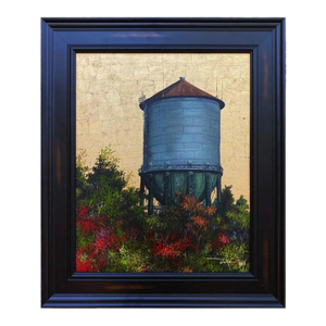 Duke Windsor, Impressionist Cityscape Acrylic Painting, "North Park Tower V"