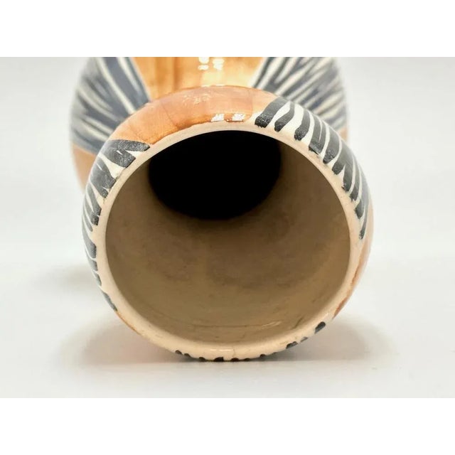 1960s Mid-Century No 244 Faience Vase by Wit Płażewski, 1960s For Sale - Image 5 of 10