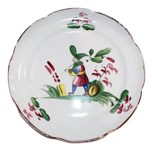 French Faience Plate
