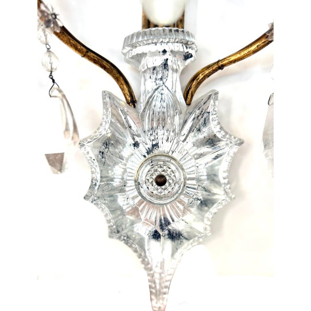 1950s 1950s Maison Bagues Wall Sconces - a Pair For Sale - Image 5 of 10