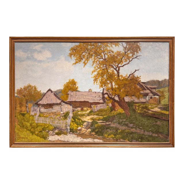 "In the Berkshires", an Oil Painting by Jane Bostwick For Sale