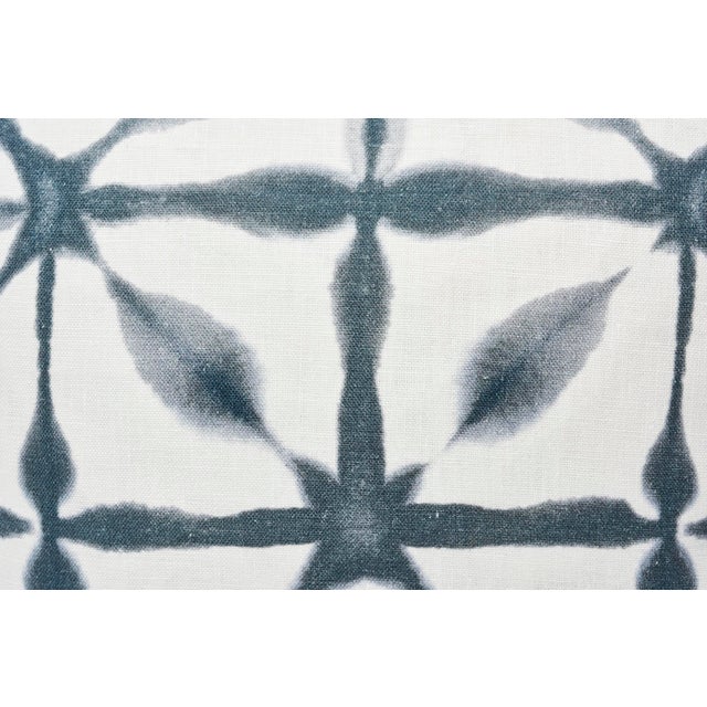 Schumacher Schumacher Double-Sided Pillow in Andromeda Linen Print For Sale - Image 4 of 5