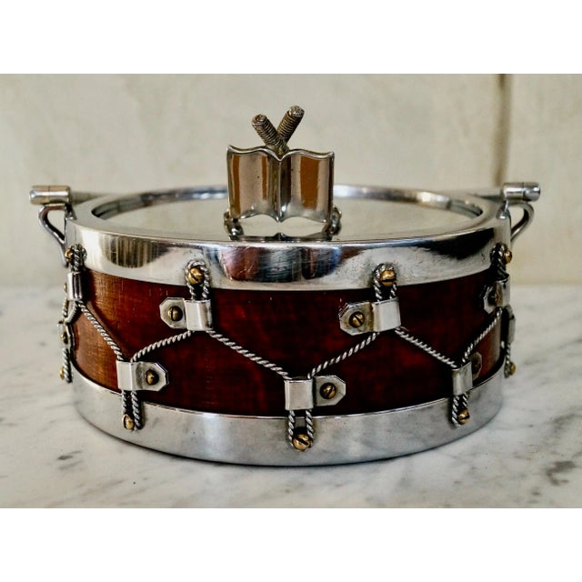 A wonderful and very rare Victorian Bon Bon Drum or Barrel, always highly sought-after in this Ceremonial Drum form. Made...