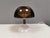 Table lamp made of plastic and hard-pressed smoky acrylic. By bent karlby for ask in the 1970s. incredibly nice table...