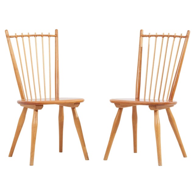 Set of Dining Chairs by Albert Haberer for Hermann Fleiner, Germany, 1950s For Sale - Image 15 of 15