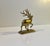 Vintage Brass Deer Figurine, 1980s For Sale - Image 3 of 9