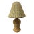 Vintage Mid-Century Modern Wicker Table Lamp For Sale