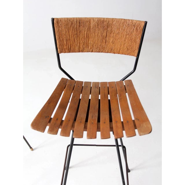 Mid-Century Stools Pair For Sale - Image 4 of 11