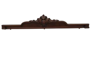Historic Walnut Pediment