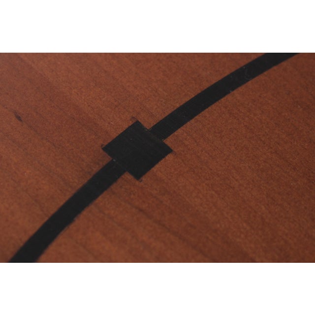 Stickley Round Cherry End Table For Sale - Image 9 of 13