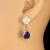 Elegant 14K White Gold Moonstone and Kyanite Earrings Elevate your jewelry collection with these sophisticated earrings,...