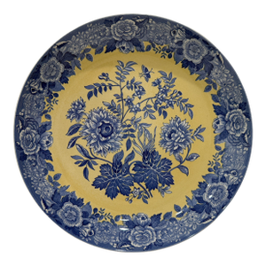 Spode Blue Room Garden Collection Jasmine Large Serving Bowl Yellow