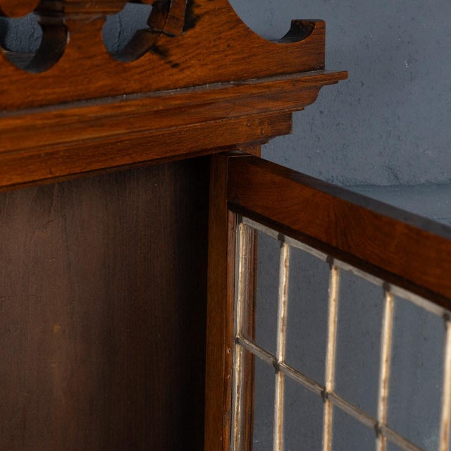 19th Century Timber Corner Cabinet in Oak from HMS Foudroyant, Lord Nelsons Flagship, 1897 For Sale - Image 6 of 18