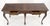 Baker 54" Long 6 Legged Burl Walnut 2 Drawers Cabriole Leg Console Sofa Table For Sale - Image 10 of 15