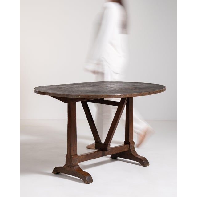 French Wine Tasting Table, Antique, France, Circa 1900 For Sale - Image 12 of 18
